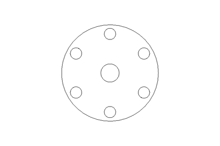 Dado filettato LH TR10x2 PA