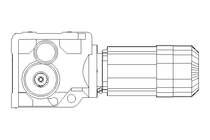 Motoridut.a ingran.conici 0,6kW 11 1/min