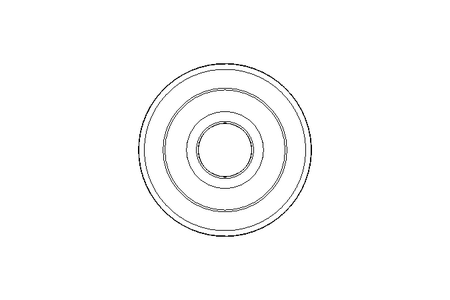 Laufrolle 10x32x12 mm Torlon 4203