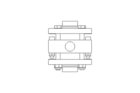 Scheibenventil B DN025 FVF NC F