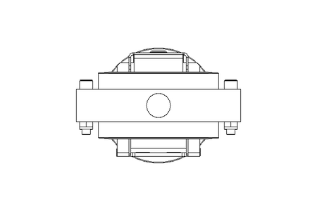 Butterfly valve B DN065 OVO NC E