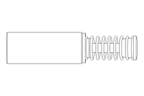 Shock absorber 25mm