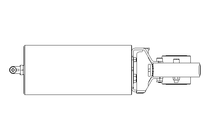 Butterfly valve B DN025 OVO AA H