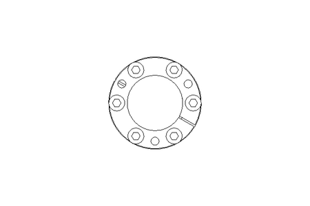 Clamping element D75 d45 2132Nm