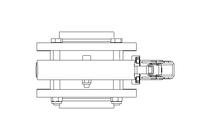 Butterfly valve B DN065 FVF MA V