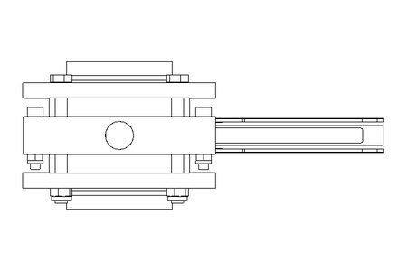 Scheibenventil B DN065 FVF MA V