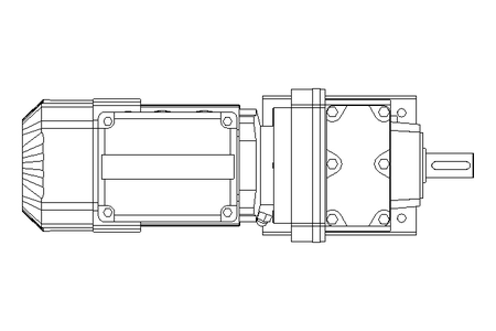 Motorid.ingranaggi cilind 0,37kW 49