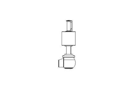 Aseptic seat valve SA DN065 10 NO P