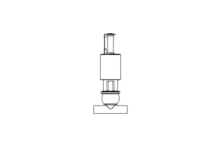 Válvula de asiento S DN040 168 NC F