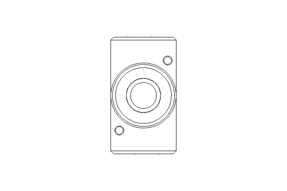 Drosselrückschlagventil G 1/2 0,1-10 bar