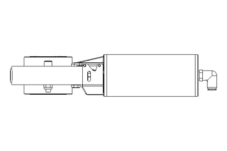 Butterfly valve B DN040 OVO NC HF