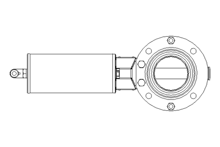 Scheibenventil B DN050 OVO NC HF