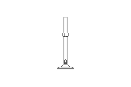 piede snodato D=80 H=254 11000N M16