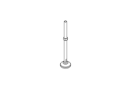 Base articul.XH 65-16-304/338 c/Borracha