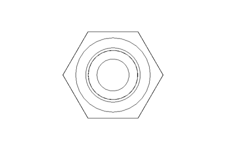 Hexagon screw M4x14.5 A2 70 ISO4017