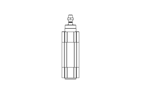 Cilindro padrao DSBC-40-40-PPSA-N3