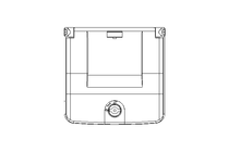 Rahmenmodul 2-fach MSDD schwarz