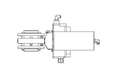 Válvula borboleta BR DN065 FVF NC E