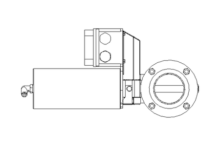 Válvula borboleta BR DN065 FVF NC E