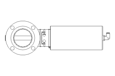 Scheibenventil B DN065 FVF NC H