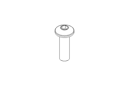 Flachkopfschraube M5x16 A2 ISO7380