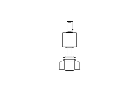 Aseptic seat valve SA DN065 130 NC H