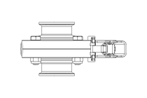 Válvula borboleta B OD1.5 CVC MA E
