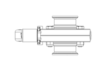 Válvula borboleta B OD1.5 CVC MA E