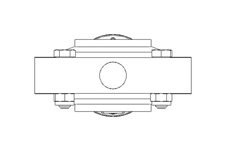 Butterfly valve B DN050 WVW NC F