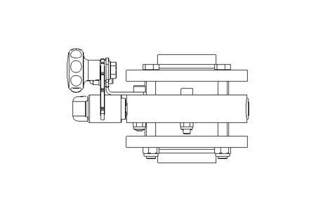 Butterfly valve B DN050 FVF MAV E