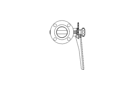 Butterfly valve B DN050 FVF MAV E