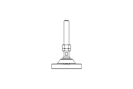 Gelenkfuß D=125 H=200 45000N M20