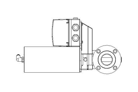 Scheibenventil BR DN040 FVF NC E