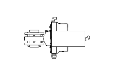 Válvula borboleta BR DN050 FVF NC E