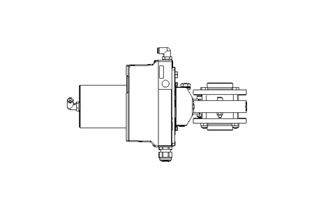 Válvula borboleta BR DN050 FVF NC E