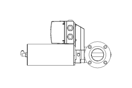 Válvula borboleta BR DN050 FVF NC E