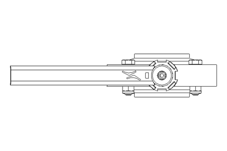 Butterfly valve B OD2.5 WVW MA E