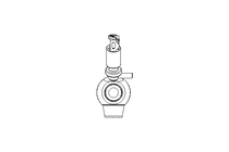 Aseptic seat valve SAS DN065 10 NC P