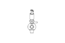 Aseptic seat valve SAS DN040 10 NC P