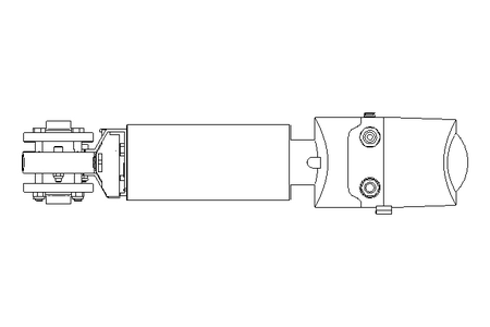 Butterfly valve B DN025 FVF NC E