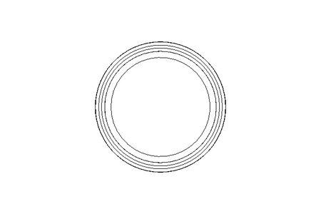 GLYD sealing ring RG 40x52.5x5.6 PTFE