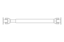 SHAFT WITH UNIVERSAL JOINT