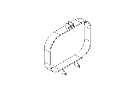 Manhole frame 160 AISI 316L