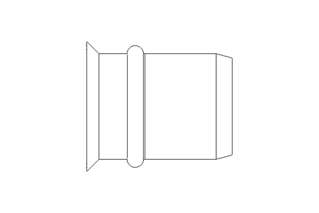 Inserto filettato cieco M10x12,98x20,4