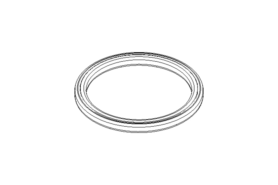GLYD sealing ring RG 60x72.5x5.6 PTFE