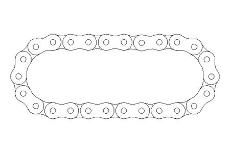 Rollenkette komplett 10B-1 26GL.D8187