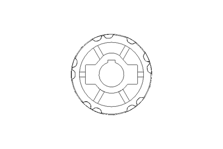 RODA DENTADA  Z=21 D=40