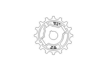 Split sprocket series 1400/4000 5.1"