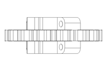 Zahnrad Serie 1400/4000 D=40