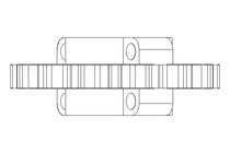 Zahnrad Serie 1400/4000 D=40